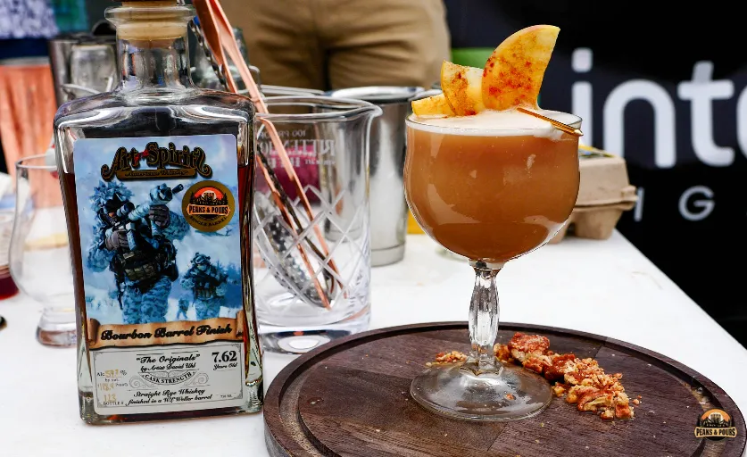 Art of the Spirits Peaks and Pours private barrel pick at the 2023 bartender competition
