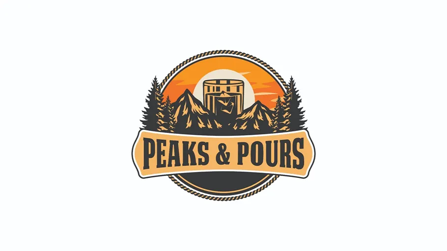 Peaks and Pours event logo